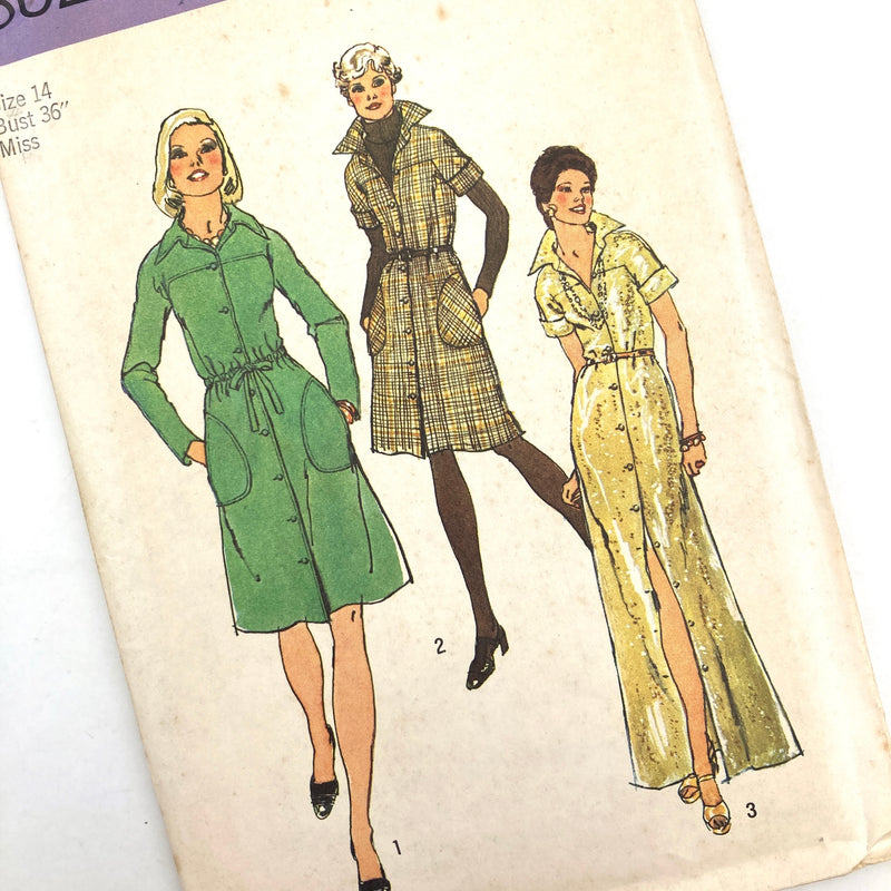 Simplicity 6028 | Adult and Adult Petite Dress in Two Lengths | Size 14 Bust 36"