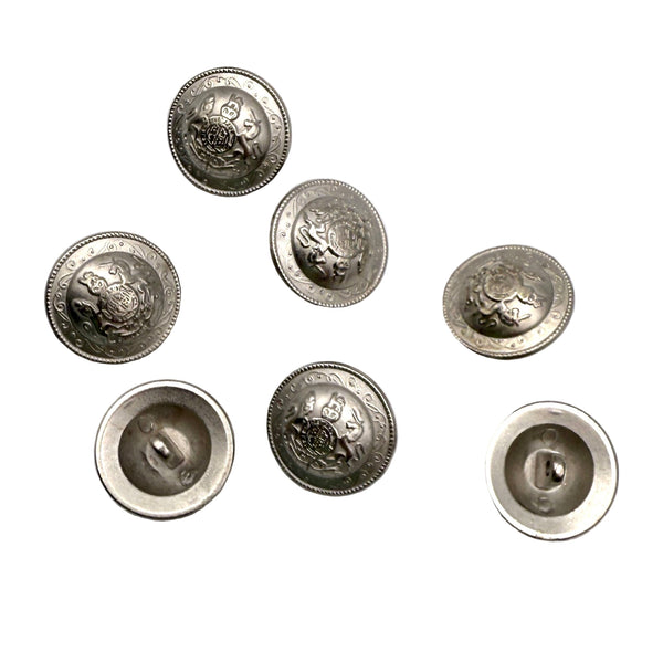 3/4" Royal Crest | Metal Buttons