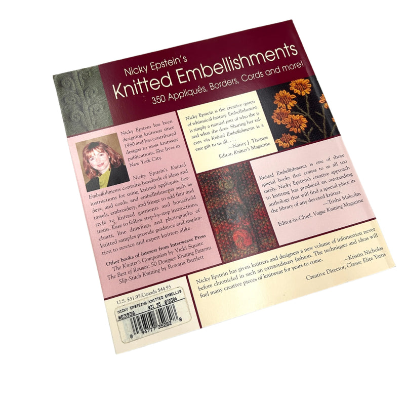 Nicky Epstein's Knitted Embellishments | Book