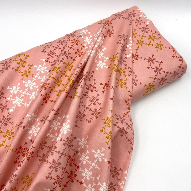 Multi Lattice Rose | Hampton Court | Quilting Cotton