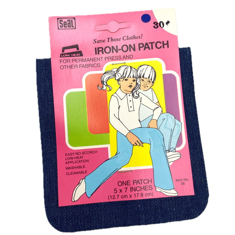 Iron-On Mending Patches | Choose Your Favorite