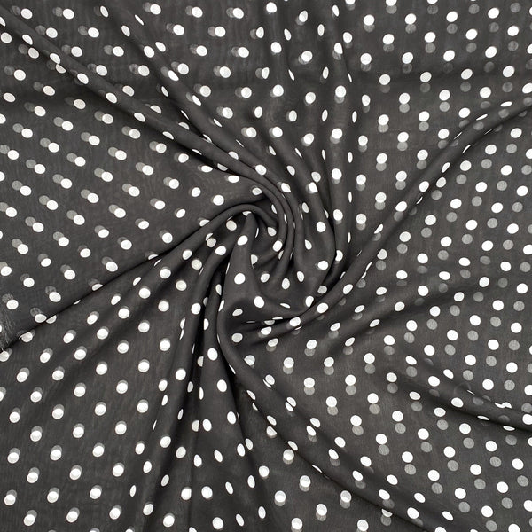 Polka Dots | Crepe Chiffon