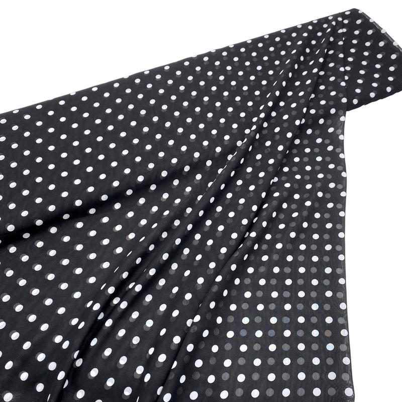 Polka Dots | Crepe Chiffon
