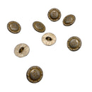 5/8" & 3/4" Wing Crest | Metal Buttons | Choose Your Size