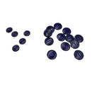 1/2" & 3/4" Blurple Swirl | Plastic Buttons | Choose Your Size
