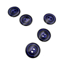 1/2" & 3/4" Blurple Swirl | Plastic Buttons | Choose Your Size