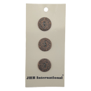 15mm Metallic Skink | Metal Buttons