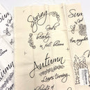 Seasons Sampler | Project Panel | Quilt Labels