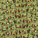 People Passing Green | Hustle and Bustle | Quilting Cotton