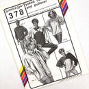 Stretch & Sew 378 | Adult Yoked Cardigan and Pullover | Bust Sizes 30-46
