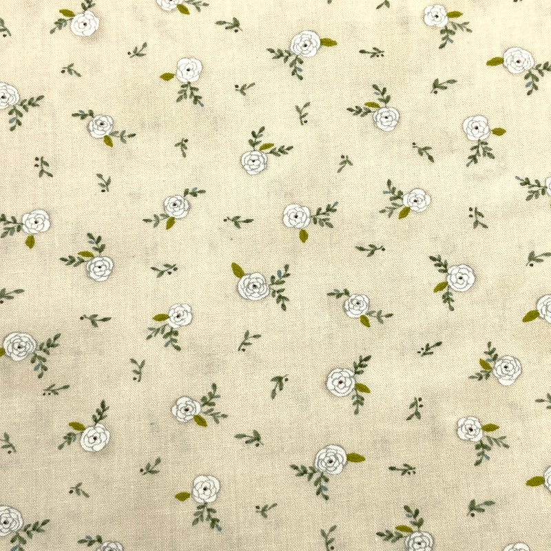 Tiny Blooms Ivory | Happiness Blooms | Quilting Cotton