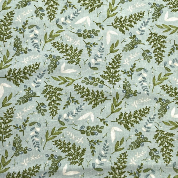 Fern Light Blue | Happiness Blooms | Quilting Cotton