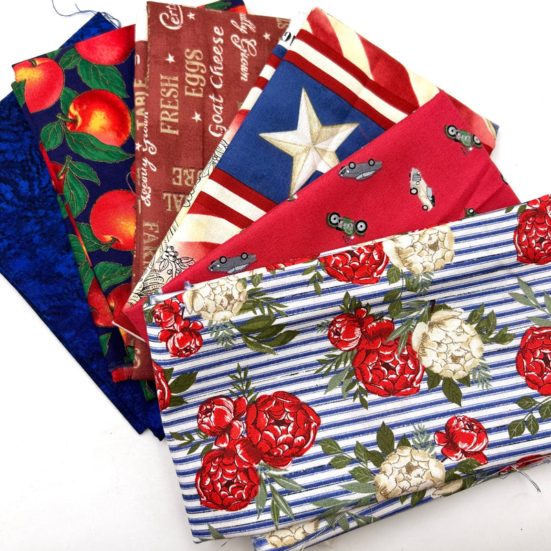 Quarter Yard Quilting Bundles | 1.5 Yards | Choose Your Favorite