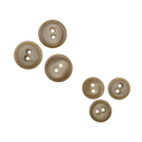 15mm & 18mm Pancake | Plastic Buttons | Choose Your Size
