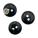 13mm Dark Tortoise | Plastic Buttons