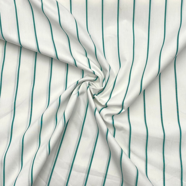 Emerald Stripes | Shirting