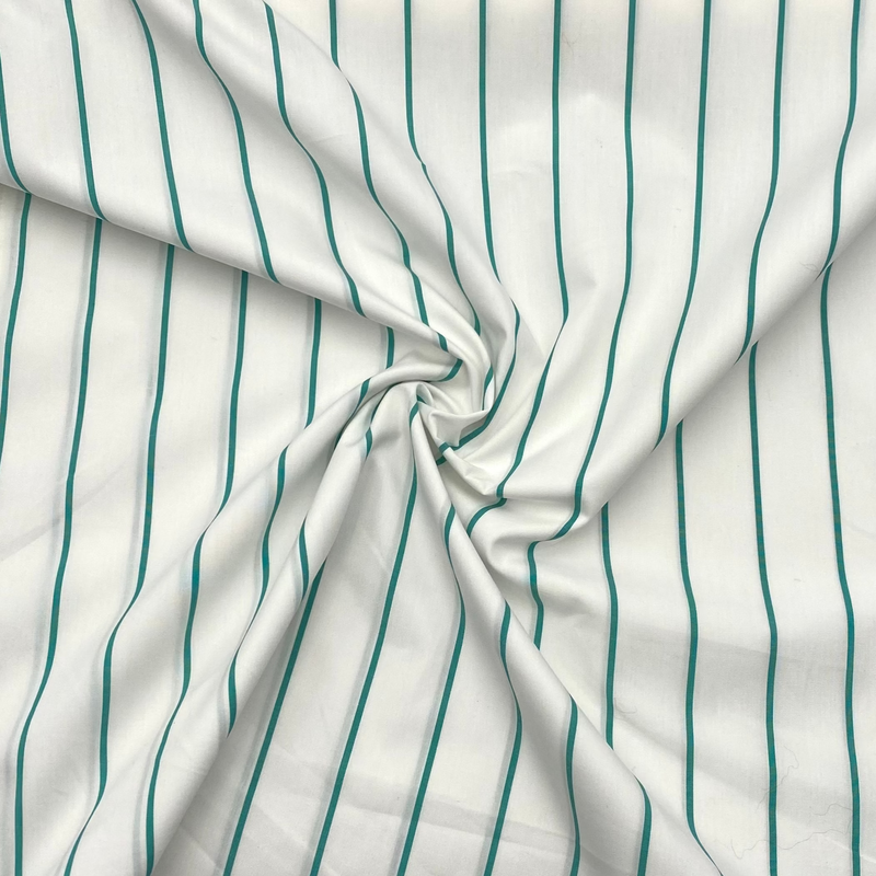 Emerald Stripes | Shirting