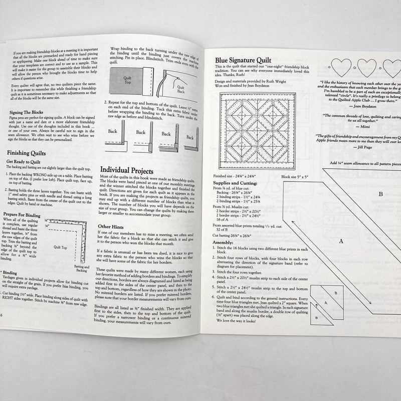 A Circle of Friends A Book of Friendship Quilts | Book | Patterns