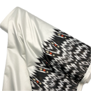 Ikat Border Print | Satin