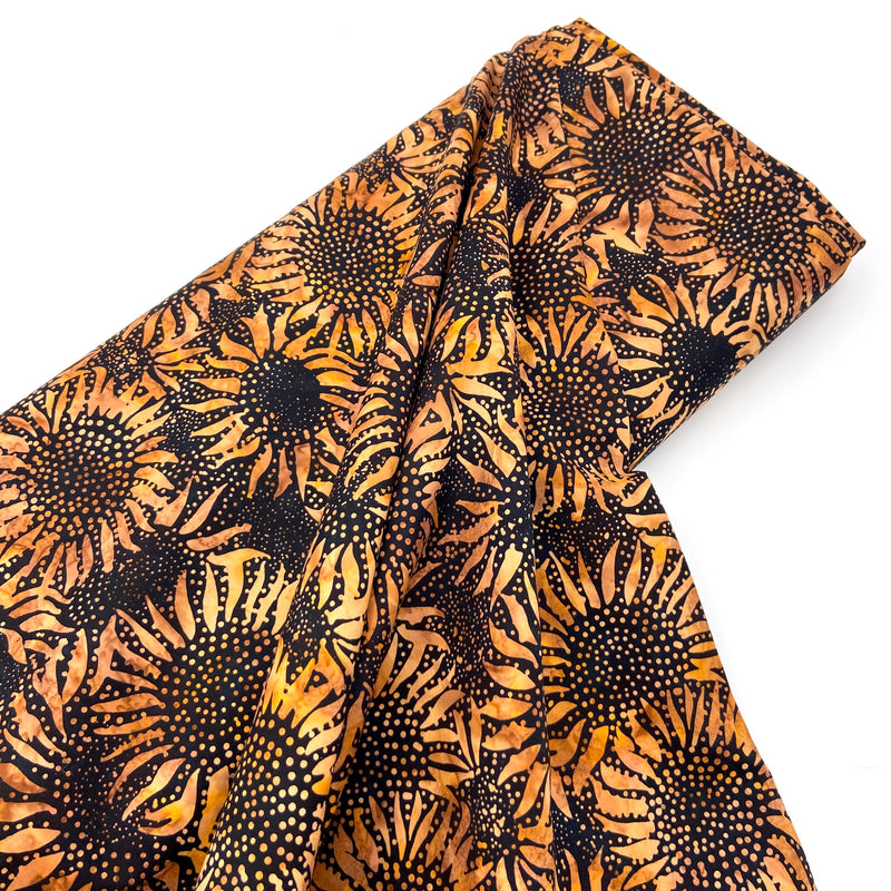 Sunflower Copper | Bali Batiks | Quilting Cotton