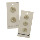 15mm & 19mm Bacopa | Plastic Buttons | Choose Your Size