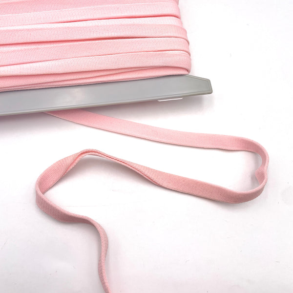 1/2" Knit Fold-Over Trim | Pink Lemonade