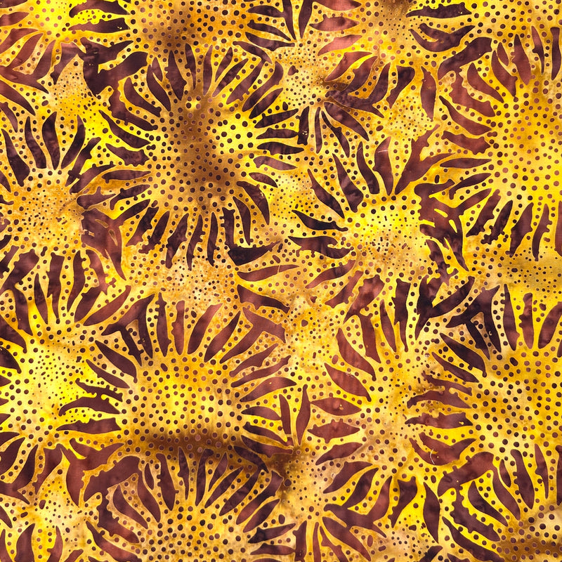 Sunflower Gold Ochre | Bali Batiks | Quilting Cotton