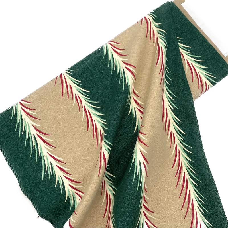 Miami Art Deco | Vintage Barkcloth