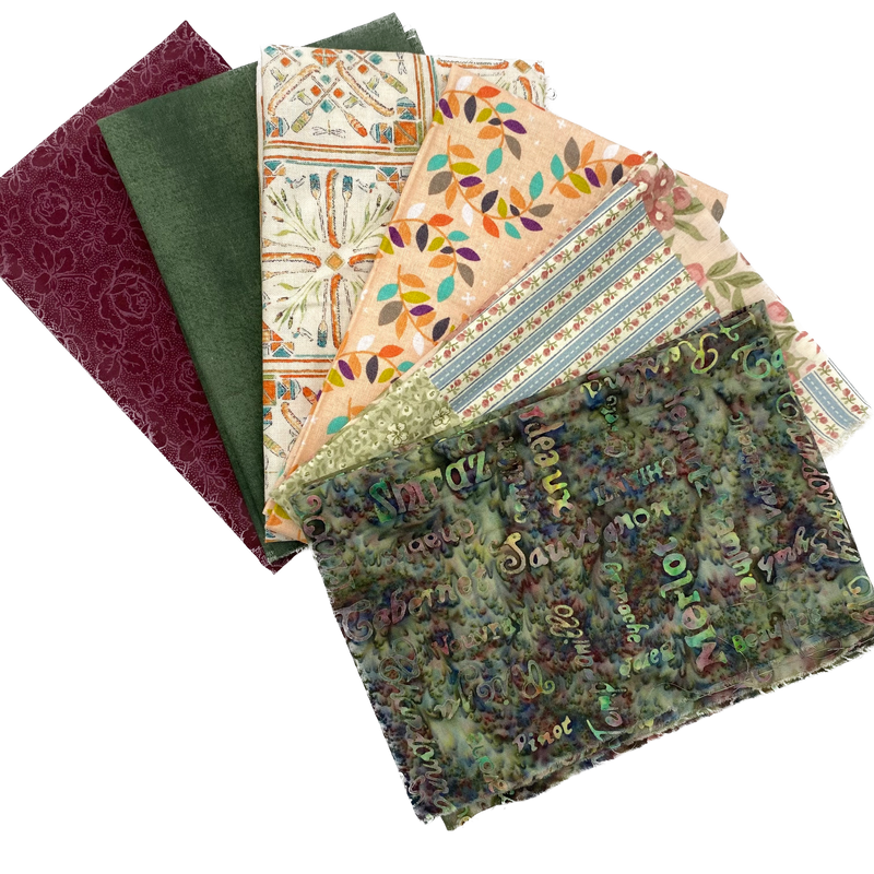 Quarter Yard Quilting Bundles | 1.5 Yards | Choose Your Favorite