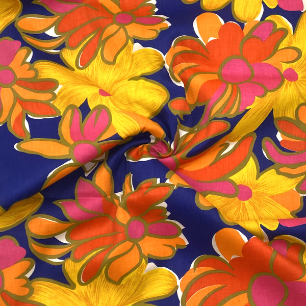 Retro Blooms  | Vintage Shirting
