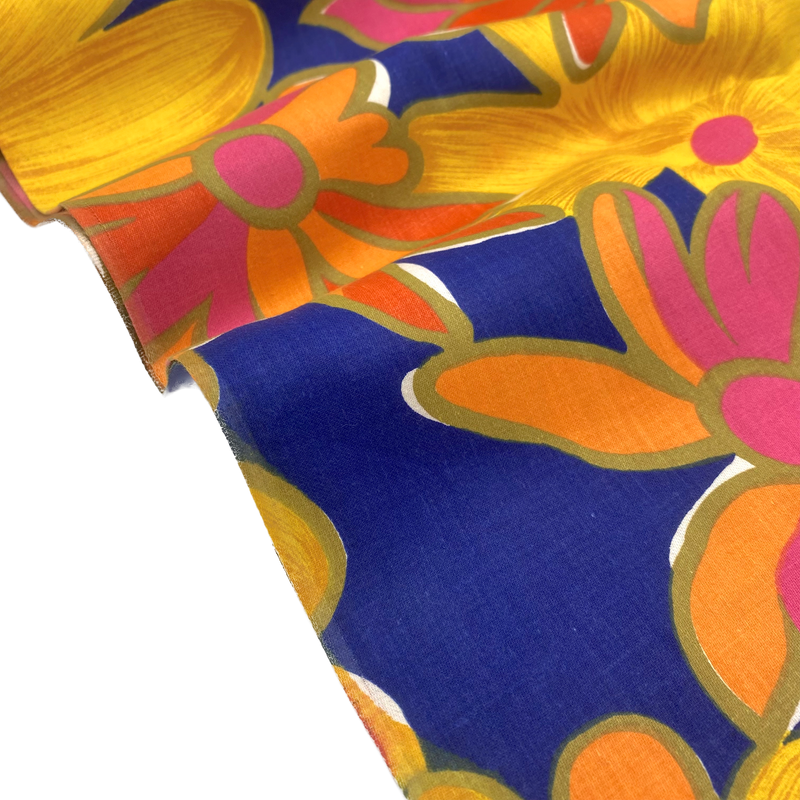 Retro Blooms  | Vintage Shirting