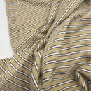 Barley Stripe | Linen Blend Jersey