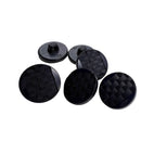 1/2" Navy Weave | Plastic Buttons