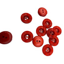 1/2" Red Basket | Plastic Buttons