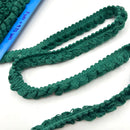 Pthalo | 1" | Vintage Cotton Loop Trim