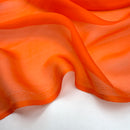 Orange Riot | Silk Chiffon