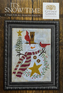 It's Snow Time | Cottage Garden Samplings | Cross Stitch Pattern