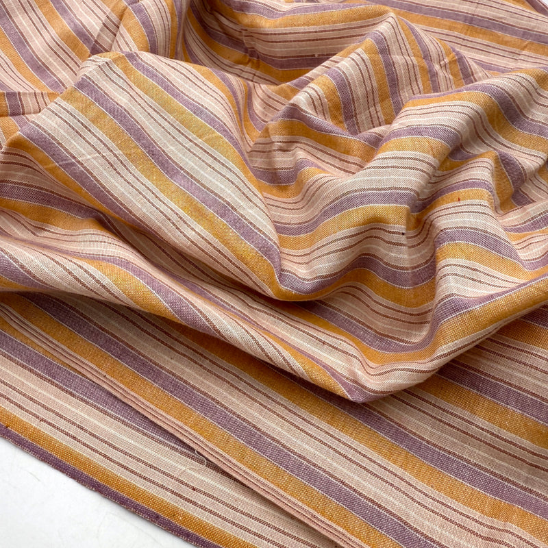 Peach and Plum | Fair Trade | 100% Cotton Handwoven