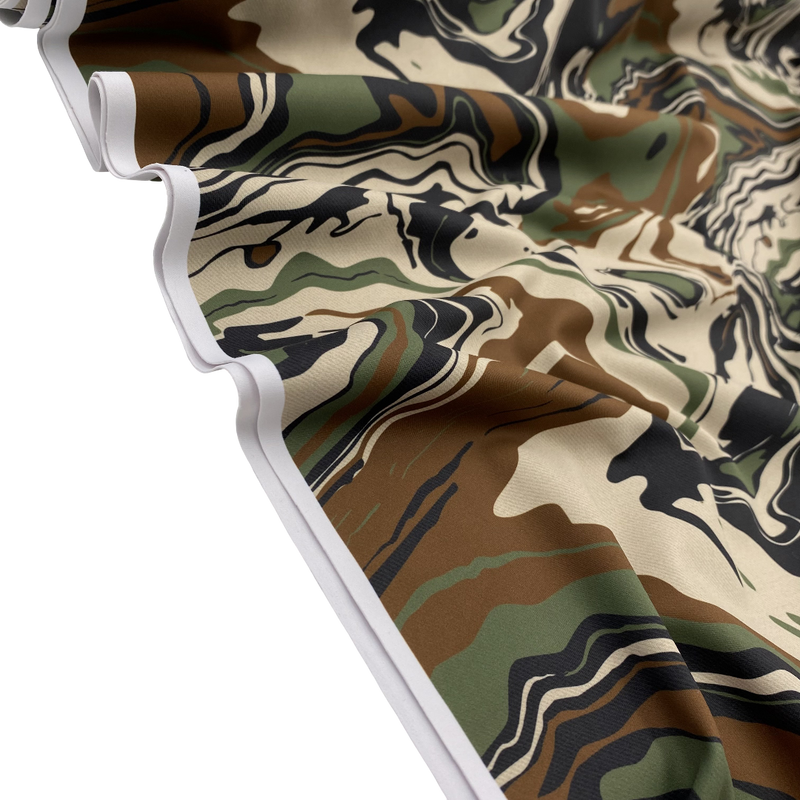 Marbled Camo | Athletic Stretch Knit