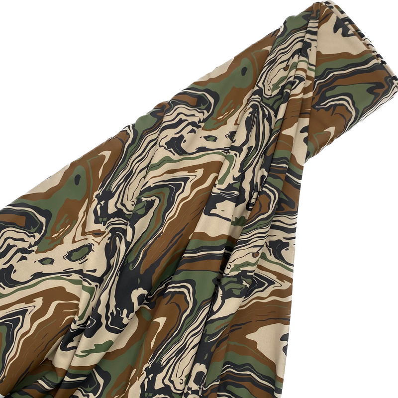 Marbled Camo | Athletic Stretch Knit