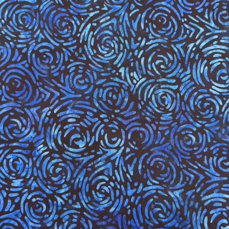 Midnight | Celestial | Batik Quilting Cotton