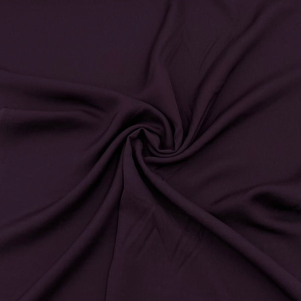 Eggplant | Crepe Chiffon