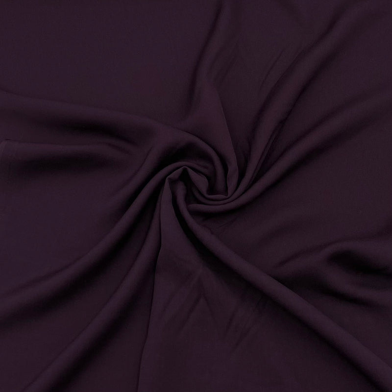 Eggplant | Crepe Chiffon