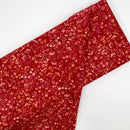 Ditsy Floral Cardinal | Hoffman Batiks | Quilting Cotton