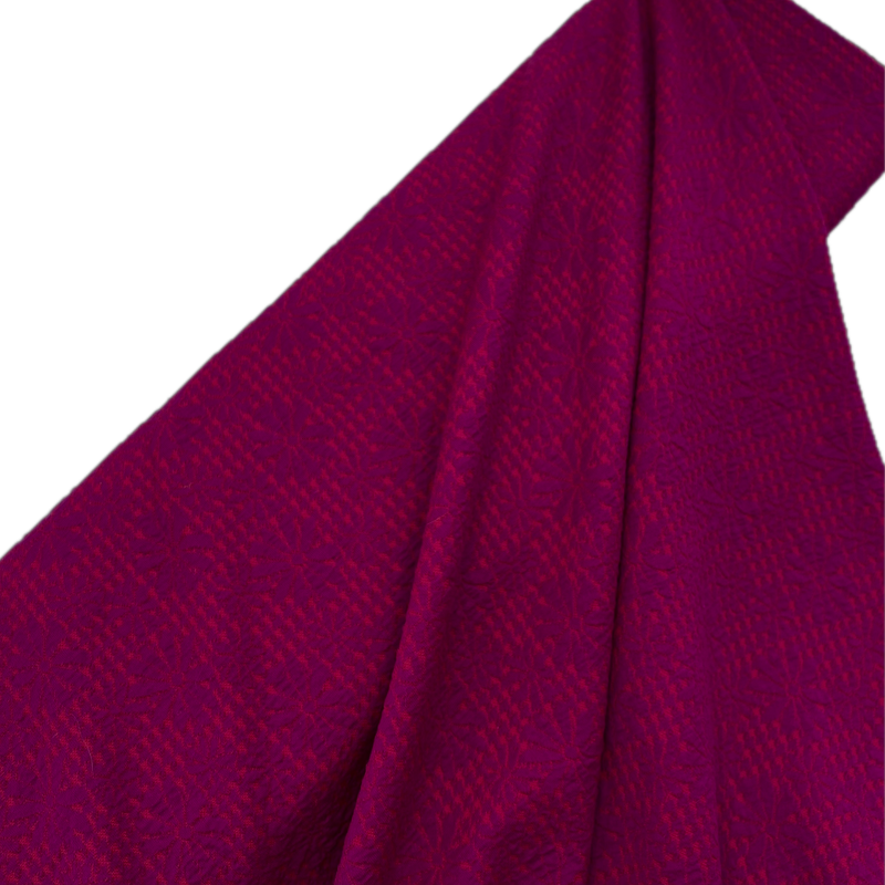 Fuchsia Flowers | Vintage Knit