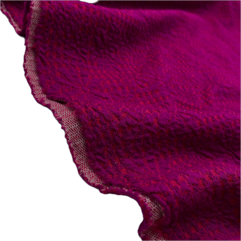 Fuchsia Flowers | Vintage Knit