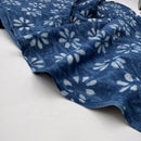 Indigo Petal | Fair Trade | Natural Indigo Dyed Block Print