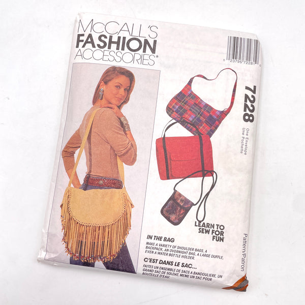 McCall's 7228 | In the Bag | One Size