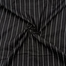 Coal Stripe | Brushed Homespun