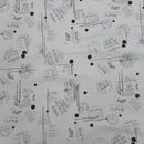 Hole Punch | Modern BG Even More Paper | Quilting Cotton